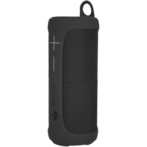 Prixton Aloha Lite Bluetooth® speaker – Solid black with logo