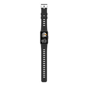 Prixton AT806 multisport smartband with GPS – Solid black with logo