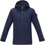 Kai unisex lightweight GRS recycled circular jacket – Navy front view