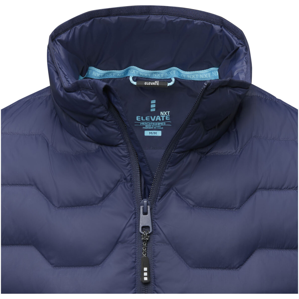 Epidote men's GRS recycled insulated down bodywarmer – Navy extra view