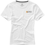 Nanaimo short sleeve women's t-shirt – White with logo