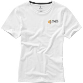 Nanaimo short sleeve women's t-shirt – White with logo