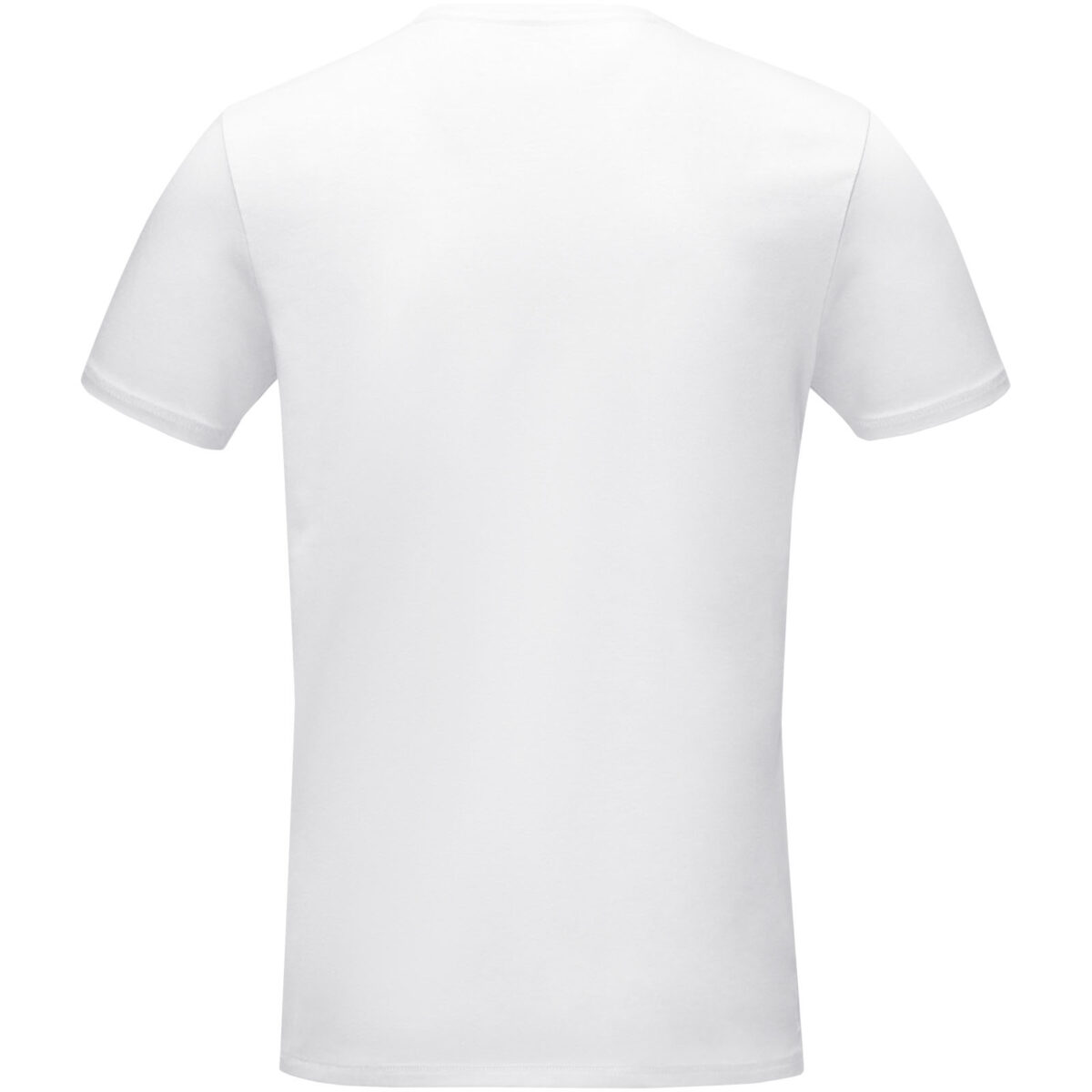 Balfour short sleeve men's organic t-shirt – White back view
