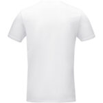 Balfour short sleeve men's organic t-shirt – White back view