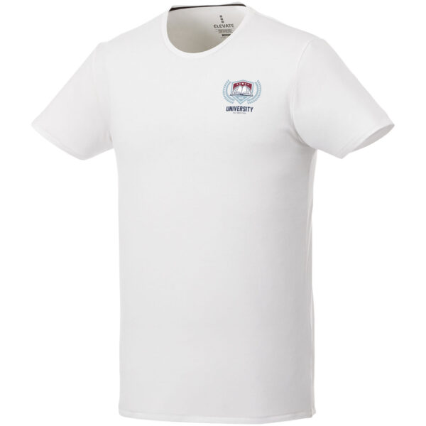 Balfour short sleeve men's organic t-shirt – White with logo