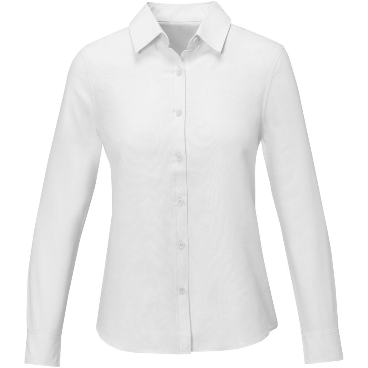 Pollux long sleeve women's shirt – White front view