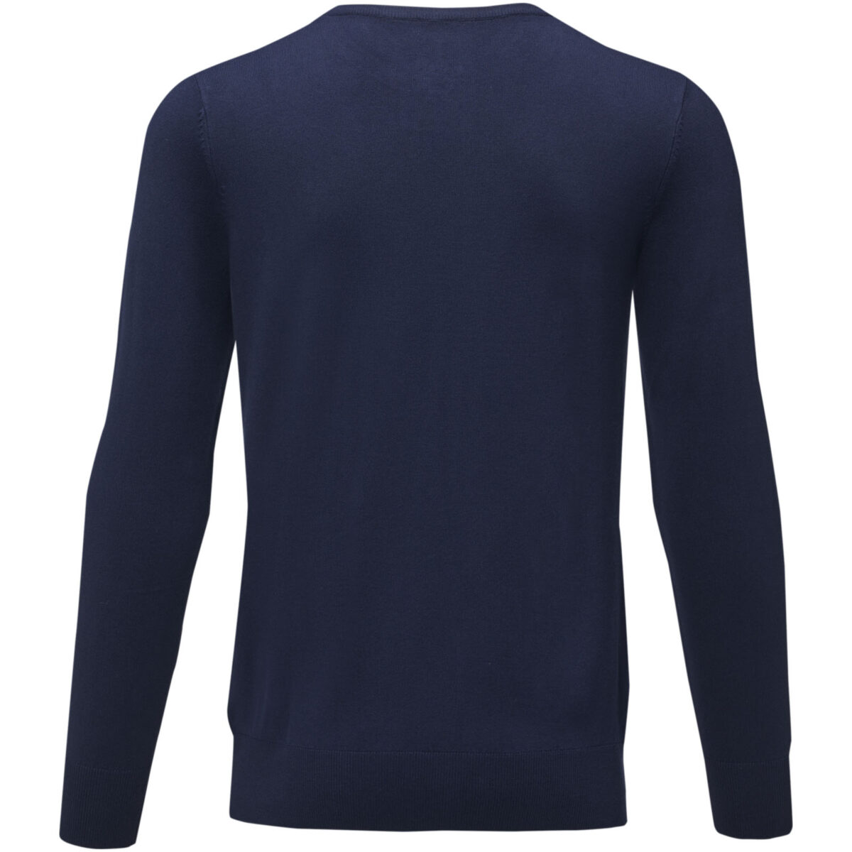 Merrit men's crewneck pullover – Navy back view