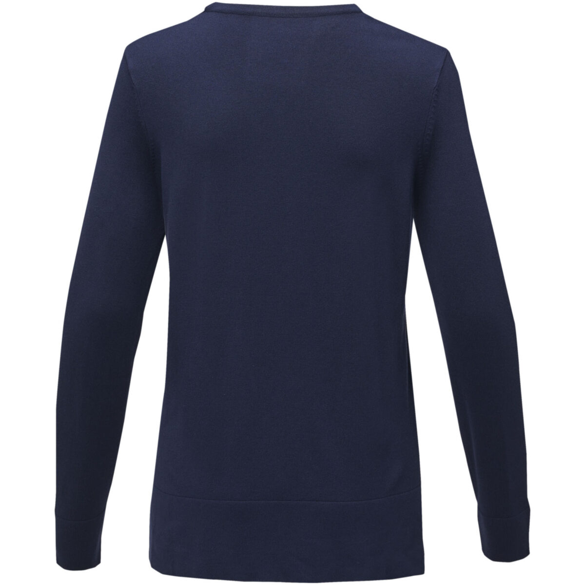 Merrit women's crewneck pullover – Navy back view