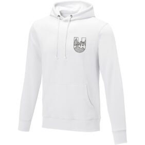 Charon men’s hoodie – White with logo