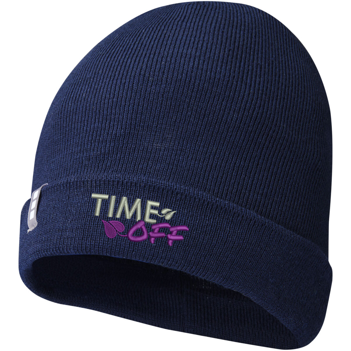 Hale Polylana® beanie – Navy with logo