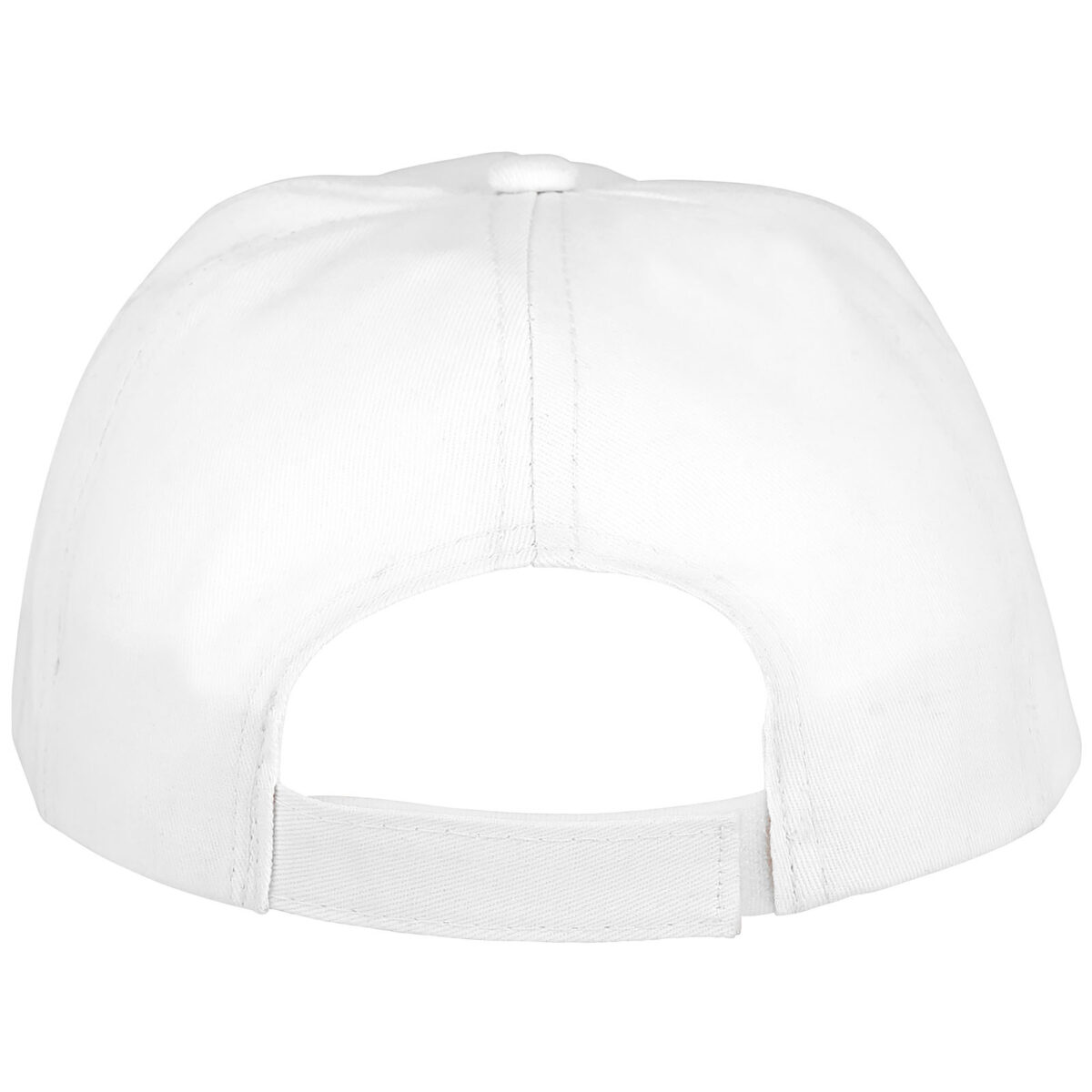 Feniks kids 5 panel cap – White back view