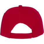 Styx 5 panel sandwich cap – Red back view