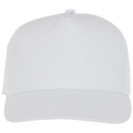 Hades 5 panel cap – White front view