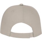 Ares 6 panel cap – Oatmeal back view