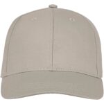 Ares 6 panel cap – Oatmeal front view