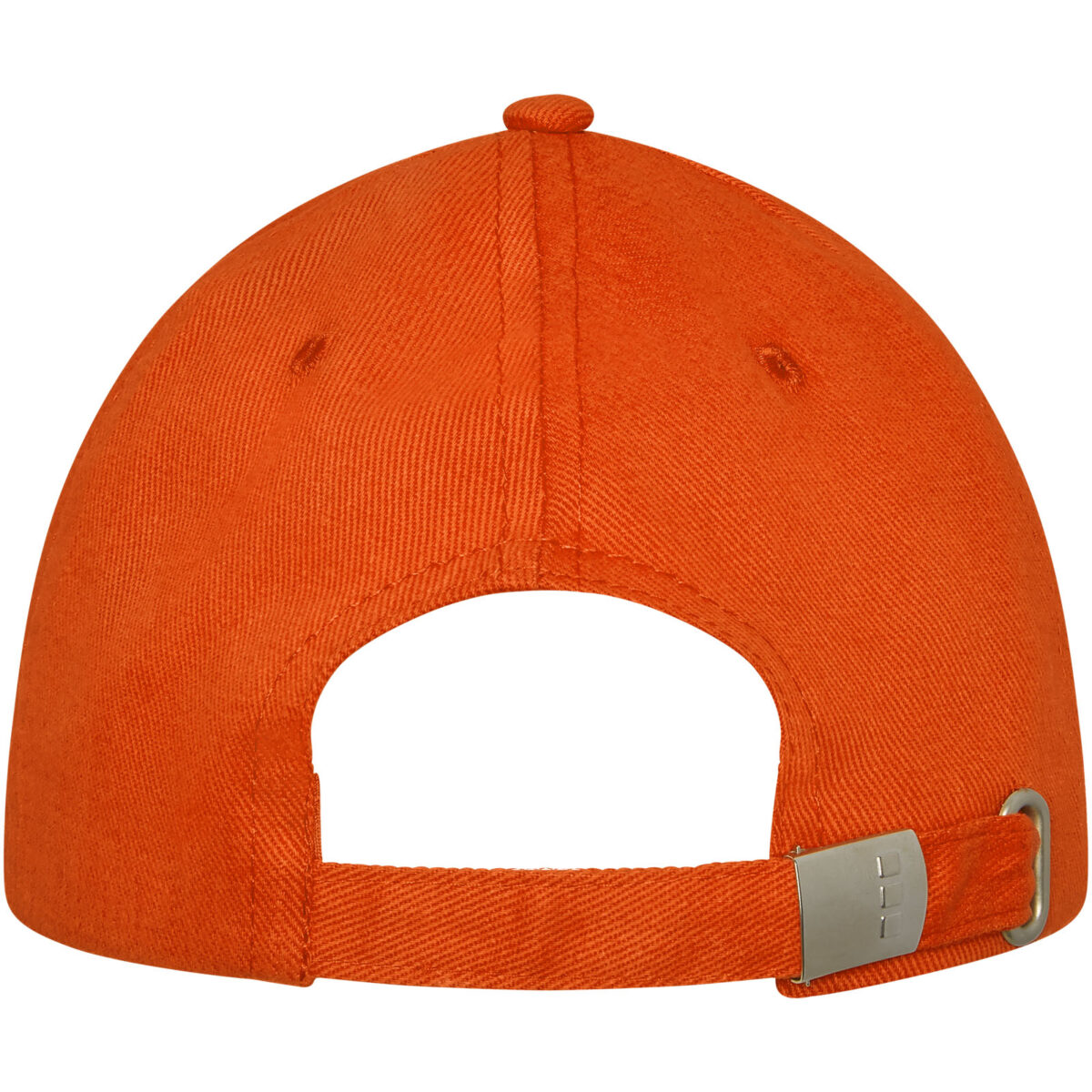 Darton 6 panel sandwich cap – Orange back view