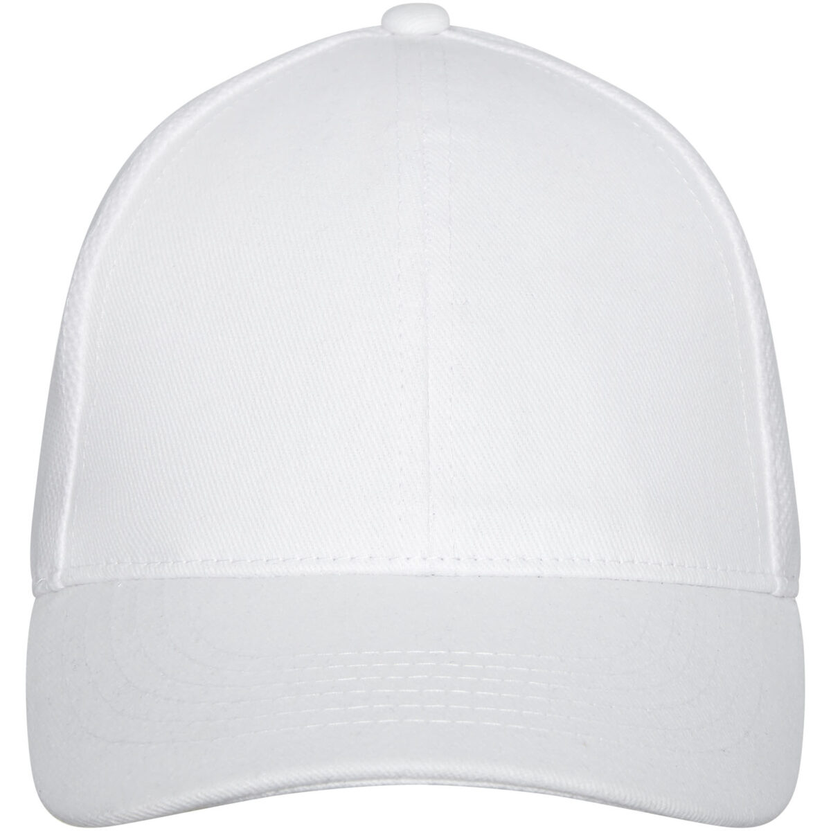 Drake 6 panel trucker cap – White front view