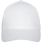 Drake 6 panel trucker cap – White front view