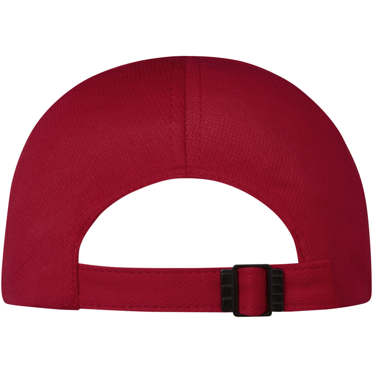 Cerus 6 panel cool fit cap – Red back view