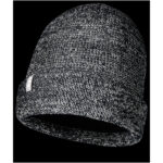 Rigi reflective beanie – Solid black extra view