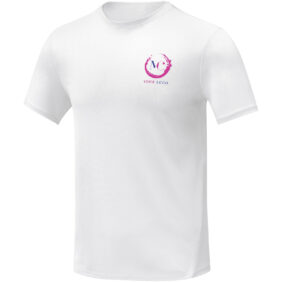 Kratos short sleeve men's cool fit t-shirt – White with logo