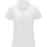 Deimos short sleeve women's cool fit polo – White front view