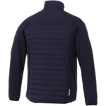 Banff men's hybrid insulated jacket – Navy back view