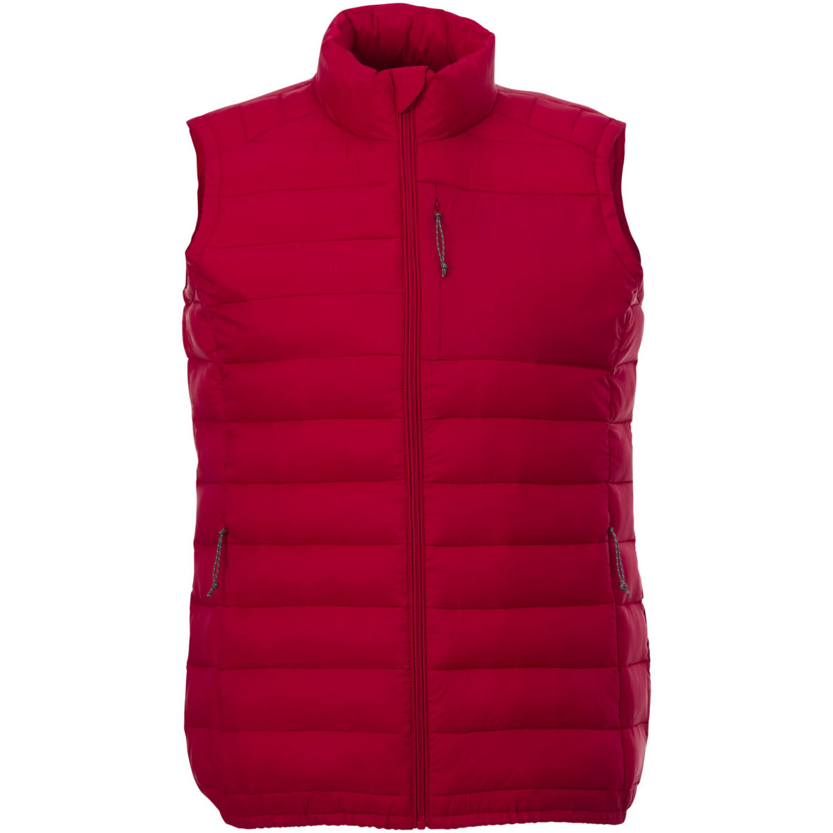 Pallas women's insulated bodywarmer – Red front view