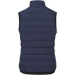 Caltha women's insulated down bodywarmer – Navy back view
