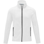 Zelus men's fleece jacket – White front view