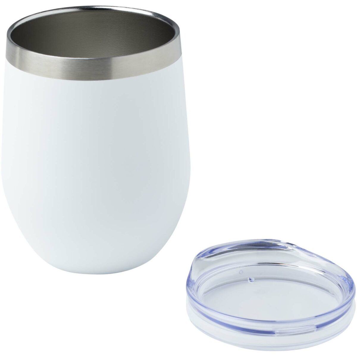 Corzo 350 ml RCS certified recycled stainless steel copper vacuum insulated cup – White extra view
