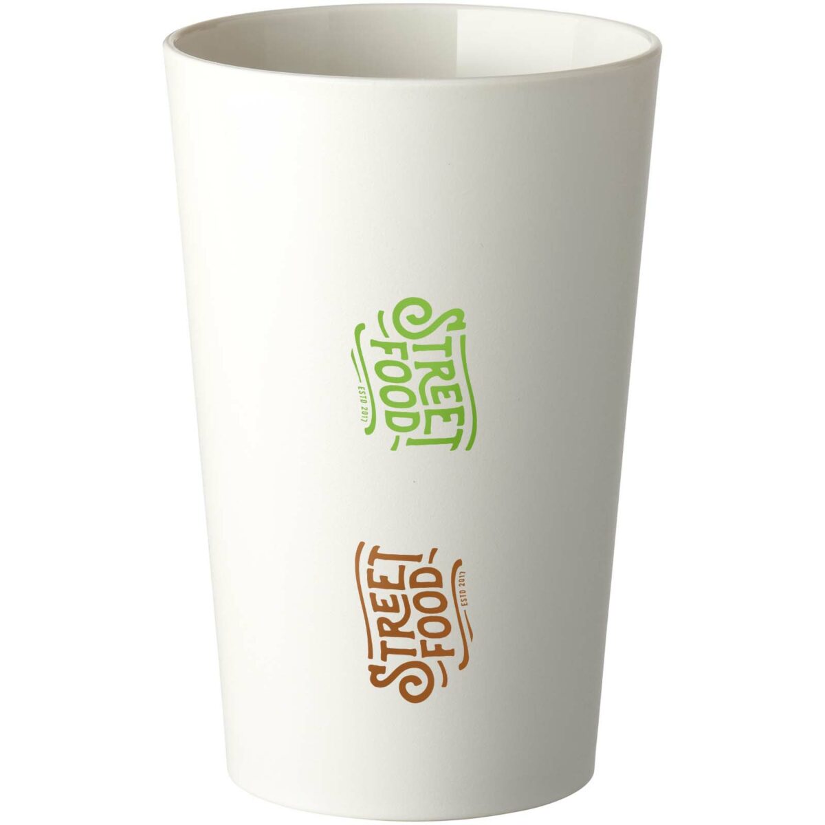 Mepal Pro 300 ml coffee cup – White with logo