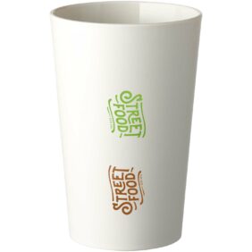 Mepal Pro 300 ml coffee cup – White with logo