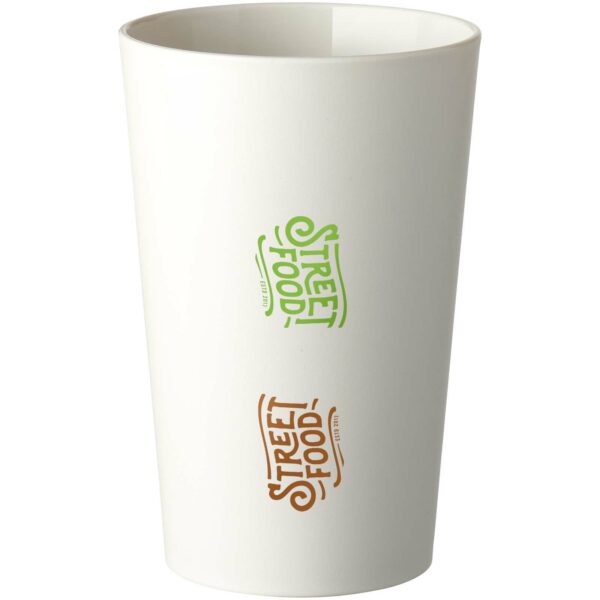 Mepal Pro 300 ml coffee cup – White with logo