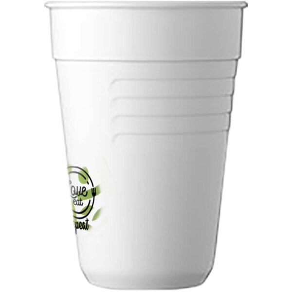 Mepal 165 ml coffee machine cup – White with logo