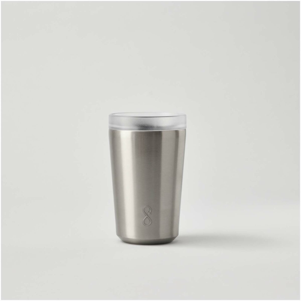 Ocean Bottle 350 ml insulated tumbler – Stainless steel front view
