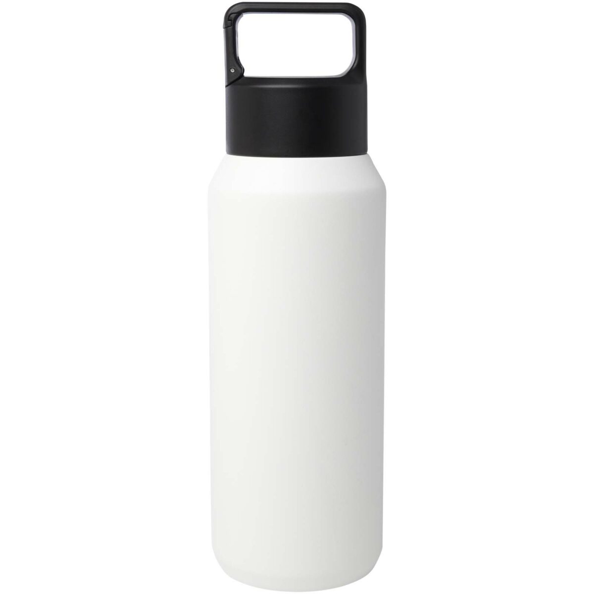 Astra 600 ml RCS certified recycled stainless steel copper vacuum insulated water bottle – White back view