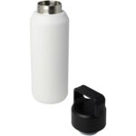 Astra 600 ml RCS certified recycled stainless steel copper vacuum insulated water bottle – White extra view