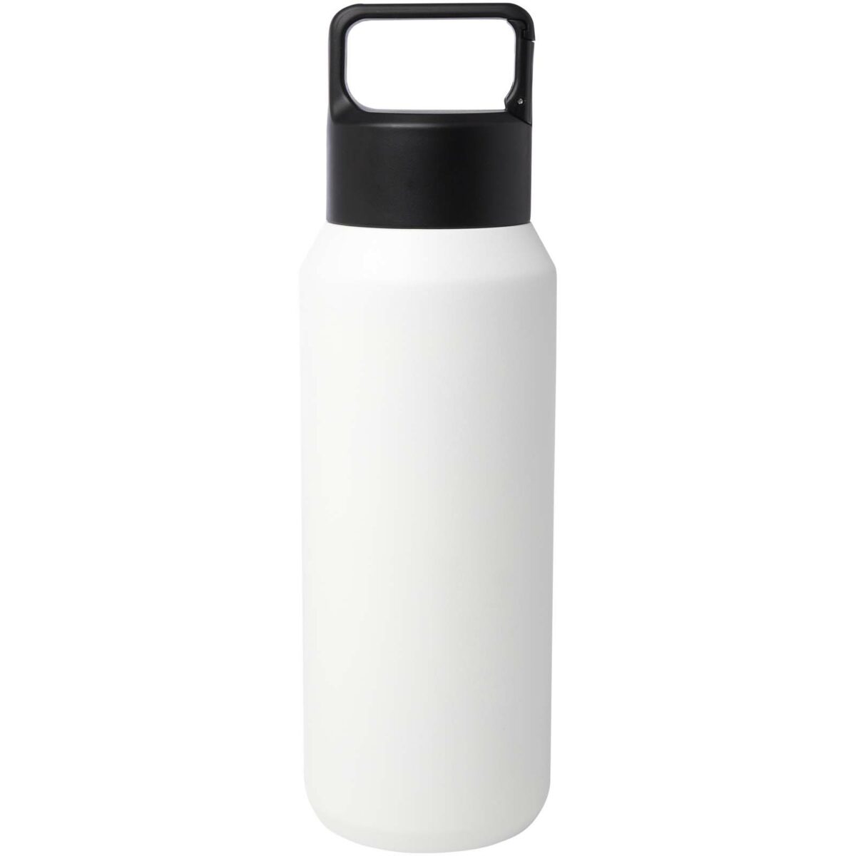 Astra 600 ml RCS certified recycled stainless steel copper vacuum insulated water bottle – White front view
