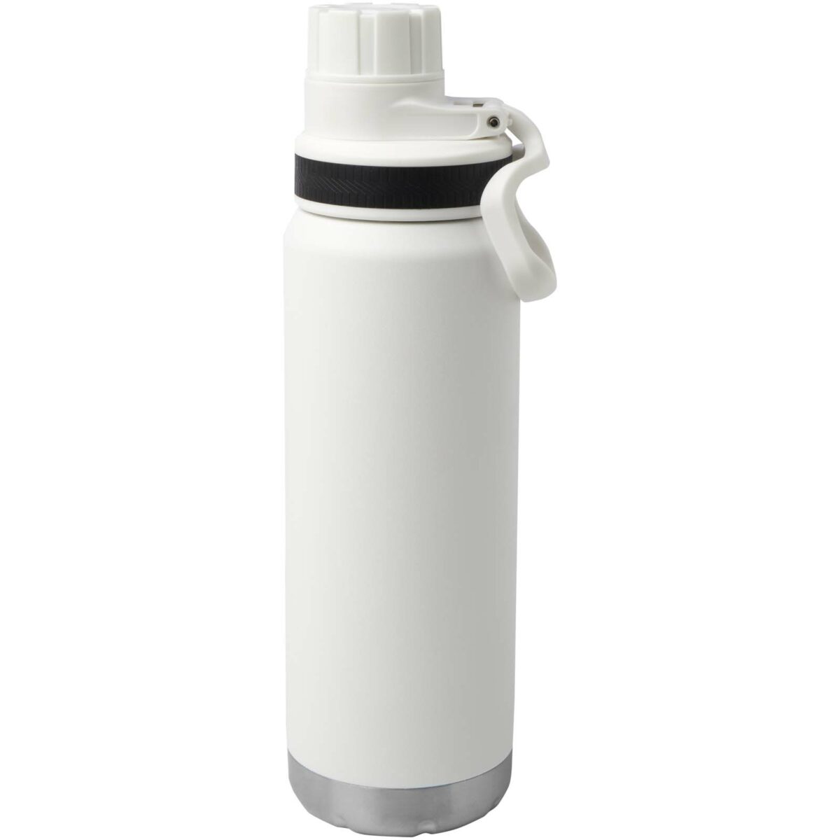 Fortis 700 ml RCS certified recycled stainless steel copper vacuum insulated water bottle – White front view