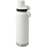 Fortis 700 ml RCS certified recycled stainless steel copper vacuum insulated water bottle – White front view
