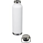 Thor 650 ml RCS recycled stainless steel copper vacuum insulated water bottle – White extra view