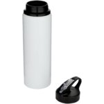 Fitz 800 ml RCS recycled single wall stainless steel water bottle – White extra view