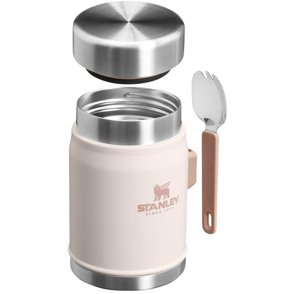 Stanley Legendary 400 ml food jar with spork – Light pink extra view
