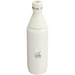 Stanley All Day Slim 600 ml water bottle – Cream with logo