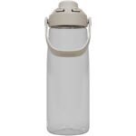 Camelbak® Thrive Chug 750 ml Tritan Renew water bottle with flip cap – Transparent clear front view