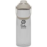 Camelbak® Thrive Chug 750 ml Tritan Renew water bottle with flip cap – Transparent clear with logo