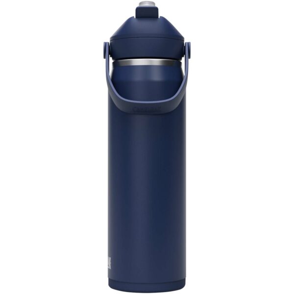 Camelbak® Thrive Flip VSS 750 ml vacuum insulated stainless steel water bottle with flip straw – Navy front view