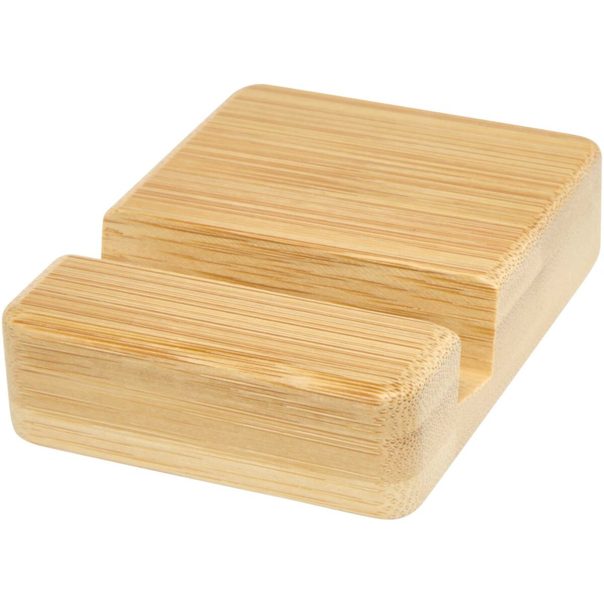 Ebla bamboo phone stand – Wood extra view