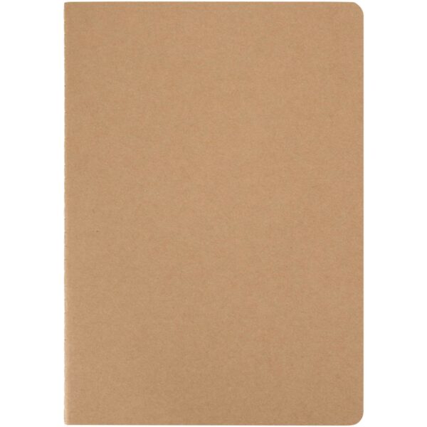 Slyk A5 kraft cahier notebook with dotted pages – Natural front view